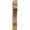 Ekena Millwork Balboa Block Rough Sawn Outlooker, Western Red Cedar, 8"W x 48"D x 48"H OUT08X48X48BOA05RWR - alternate 4